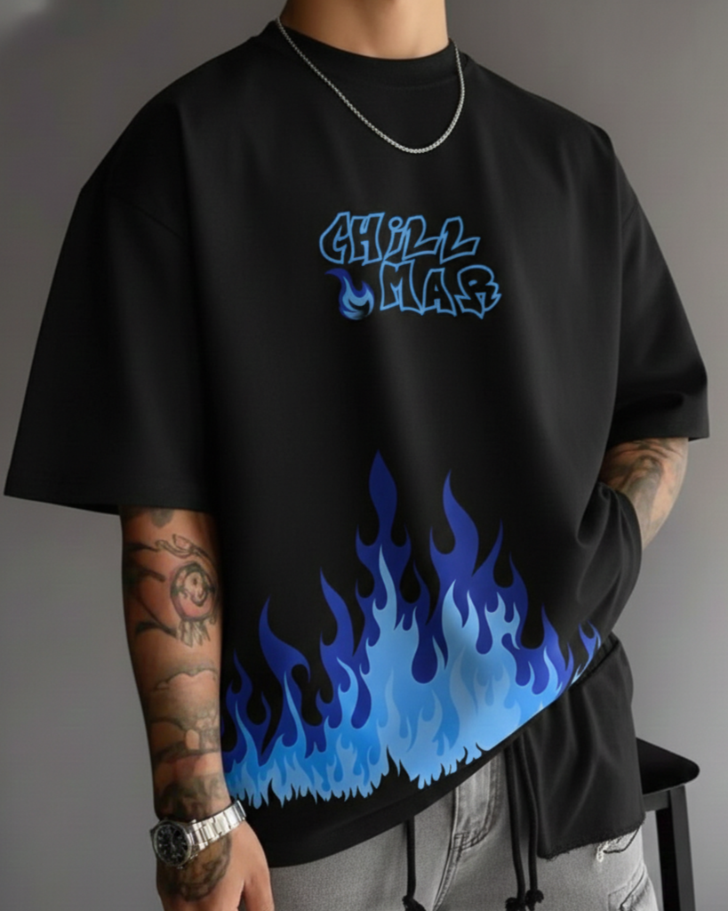 Chill Mar Oversized T-shirt (240 Gsm)